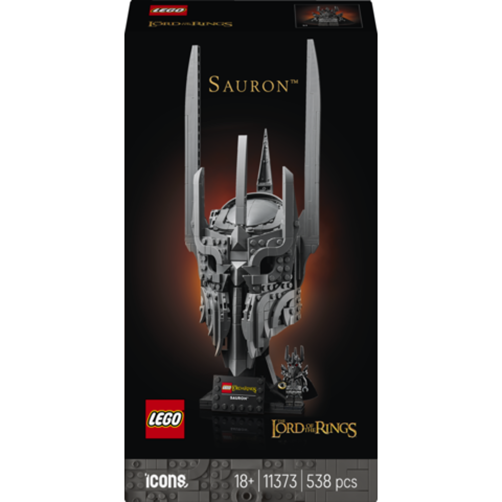 Lego Icons Salrons Helmet Lord Of The Rings